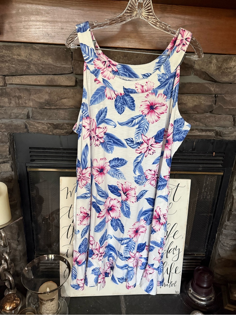 NWOT Tommy Bahama floral dress XL